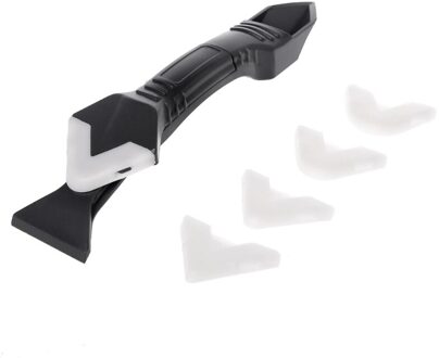 Diy 3 In 1 Kit Hoek Schraper Siliconen Troffel Grout Kalefateren Hoek Remover Tool