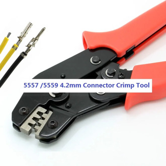 DIY 4.20mm Connector Crimp Tool Pliers For 5557 5559 Crimping Tool Contact terminal Pin Power Wire Range 18 to 22 AWG
