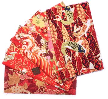 DIY 5 stks/partijen 20x25cm Zephyr Mix Patroon 100% Katoen Pur uitgesneden Patchwork Stof Bundel Naaien Quilten ambachten voor Handgemaakte