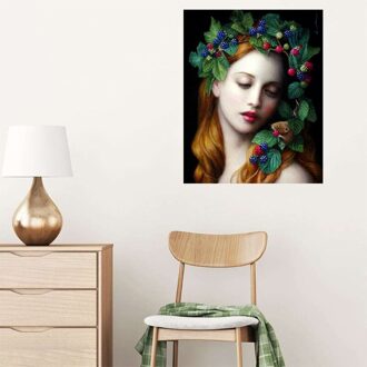 Diy 5D Diamant Schilderij Kits Voor Volwassenen Schilderen Diamant Foto 'S Kunst Ambacht Voor Wanddecoratie, Zelfportret