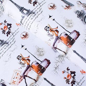 Diy A4 Gedrukt Pvc Nep Lederen Slijtvast Waterdicht Synthetisch Leer Naaien Materiaal Voor Handtas oranje