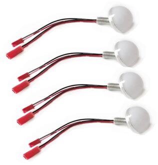 Diy Aansluitbaar 12V Led Dimbare Cosmetische Spiegel Lamp Bal Led Make-Up Spiegel Lampen Accessoires Voor Hollywood Vanity Lights 4stk