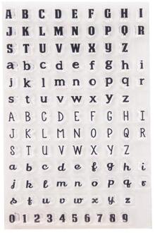 Diy Alfabet Cookie Cutter Embosser Stempel Sticky Decorating Fondant Cake Gereedschap Supply Sugarcraft Decoation Gereedschap Cutter P1N2