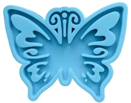 Diy Ambachten Maken Tool Sleutelhanger Epoxyhars Mal Handgemaakte Vlinder Vorm Sleutelhanger Casting Silicone Mould Zeep
