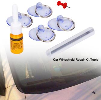 Diy Auto Voorruit Reparatie Kit Tool Glas Voorruit Herstellen Repareren Gereedschap Set Grote Chip Crack Reparatie Kit Auto Accessoires