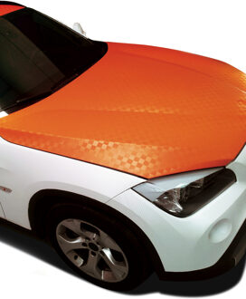 Diy AutoStyle DIY Decor Vinyl folie oranje 50x100cm, geschikt voor interieur- & exterieurdelen
