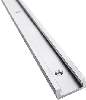 Diy Bandsaws Professionele Draagbare Armatuur Sliding Houtbewerking Tool Voor Router Tafel Aluminium T Slot Jig Mijter Track wit / 400mm
