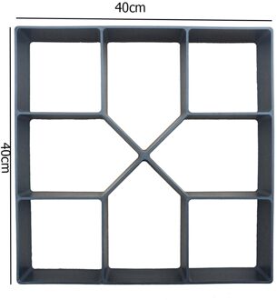 Diy Bestrating Mal Lopen Beton Mould Handmatig Bestrating Cement Baksteen Path Maker Road Beton Mallen Voor Huis Tuin