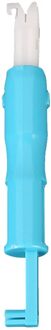 Diy Blauw Huisvrouw Threader Handmatig Naaien Automatische Machine Naaien Apparaat Naald Wisselaar Lood Draad Steek Inbrengen Accessoire 1stk