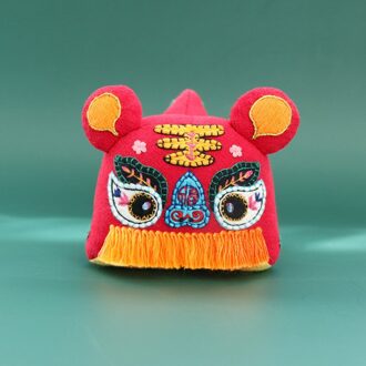 Diy Borduurwerk Kruissteek Tijger Vrede En Zegen Pouch Stitch Voor Handwerken Naald Minder Beschermende Talisman Zakje A243