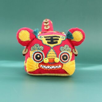 Diy Borduurwerk Kruissteek Tijger Vrede En Zegen Pouch Stitch Voor Handwerken Naald Minder Beschermende Talisman Zakje A245