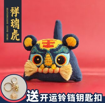 Diy Borduurwerk Kruissteek Tijger Vrede En Zegen Pouch Stitch Voor Handwerken Naald Minder Beschermende Talisman Zakje A371