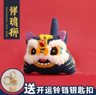 Diy Borduurwerk Kruissteek Tijger Vrede En Zegen Pouch Stitch Voor Handwerken Naald Minder Beschermende Talisman Zakje A373