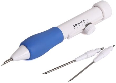 DIY Borduurwerk Punch Naald Set 3 Naalden + 2 Threaders Costuras Accessoires voor Borduurwerk Plastic Craft Naaien Breien Tools