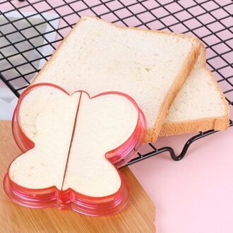 Diy Brood Cut En Strijd Grafische Sandwich Mold Toast Cut Puppy Brood Bento Mold wit