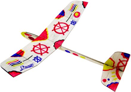 Diy Building Hand Gooien Vliegtuig Model Balsawood Houten Kit Creatieve Schilderen Outdoor Vlucht Speelgoed Educatief Milieu Optional 4stk