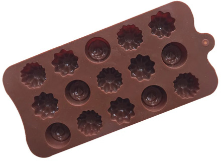 Diy Cavity Silicone Flower Rose Chocolate Candy Cake Soap Mold Baking Ice Tray Mould Chocolate Baking Tool Kitchen Accessories