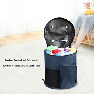 Diy Craft Wollen Opslag Mand Naaien Zak Diy Breien Tool Opbergtas Draad Garen Totes Haak Thuis Dagelijks Opslag Tassen