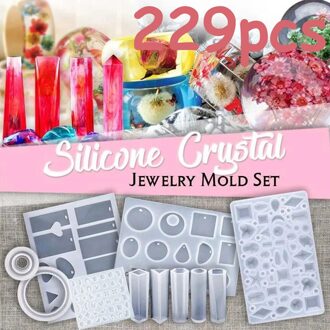 Diy Crystal Epoxy Lijm Kit Bangle Hanger Sieraden Handgemaakte Siliconen Mal Set Thuis Diy Kristal Tuin