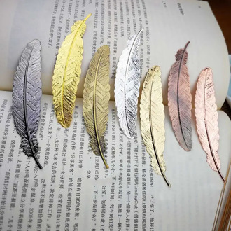 DIY Cute Kawaii Black Butterfly Feather Metal Bookmark for Book Paper Creative Items Lovely Korean Stationery Gift Dropshipping