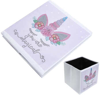 Diy Diamant Schilderij Set Opvouwbare Opbergdoos Diamant Borduurwerk Kunst Ambacht Woondecoratie