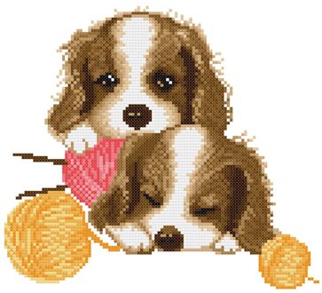 Diy Dier Kruissteek Handgemaakte Eco-Katoenen Draad 11CT Stamped Print Kunstwerk Canvas Borduurwerk Kit Handwerken Home Decor