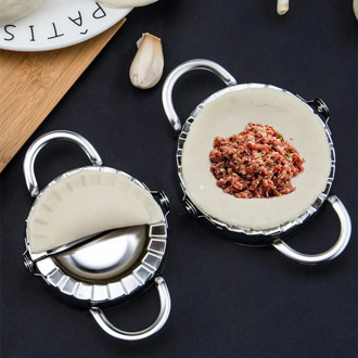 DIY Dumplings Tool Top Good Quality Dumpling Jiaozi Maker Device Easy Dumpling Mold Clips Cozinha Kitchen Accessories