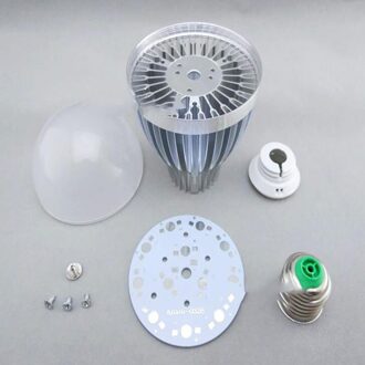 Diy E27 12W Led-lampen Lamp Shell 12*1W High Power Lamp Case Niet Hebben Led En drive X5