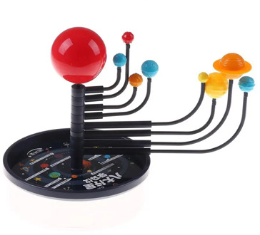 DIY Eight Planets Solar System Model Assembling Teaching Aids Kids Multifunctional Convenient Interactive Early Educational Toy