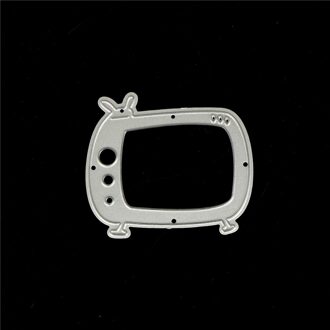 DIY fotoalbum Kerst bruiloft kaarten papier sterven metalen ambachtelijke stencils Woondecoratie Cartoon Mini TV stansmessen Scrapbooking