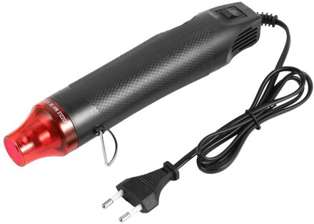 Diy Gebruik Van Warmte Gereedschap Elektrisch Gereedschap Hete Lucht 300W Temperatuur Machine Met Ondersteunende Zetel EU plug zwart