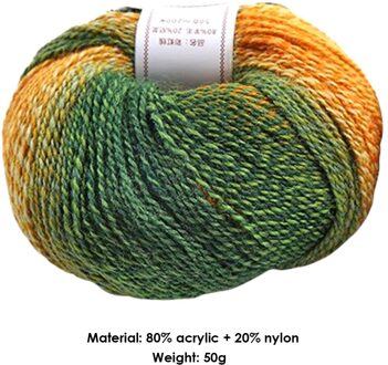 Diy Haak Fancy Doek Garen Kleurrijke Kamgaren Acryl Draad Naaien Hand Gebreide Sjaal Haak Breien Garen