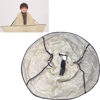 DIY Haar Snijden Mantel Paraplu Polyester Cape Salon Kapper Salon En Thuis Stylisten Gebruik 80202