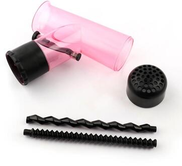 Diy Haar Wind Spin Magic Diffuser Haar Roller Kappers Styling Tools Krullend Staaf Föhn Cover Cap Salon Kapper Accessoires Roze