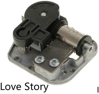 Diy Hand Crank Music Motor Mini Muziekdoos Wind Van Up Music City Sky Voldoen Beweging De Accessoires spelen Speelgoed Set I3A7