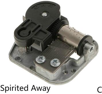 Diy Hand Crank Music Motor Mini Muziekdoos Wind Van Up Music City Sky Voldoen Beweging De Accessoires spelen Speelgoed Set I3A7