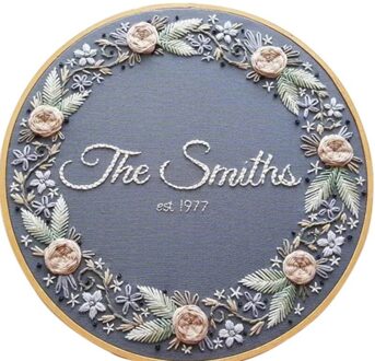 Diy Handgemaakte Volledige Bereik Van Borduurwerk Starter Kit Met Patroon Kruissteek Kit Met Bamboe Borduurwerk Hoepel Borduurwerk Kit A3