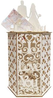 Diy Houten Wedding Card Box Rustieke Groet Teken Houder Anniversary Party Supply Love