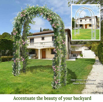 DIY Iron Wedding Arch Decorative Garden Backdrop Pergola Stand Flower Frame For Marriage birthday wedding Party Decoration