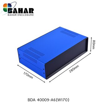 DIY junction box schakelaar distributie geval 280*170*80mm Custom diy Iron project doos voor elektronische behuizing instrument doos 40009 BDA40009-A6(W170)