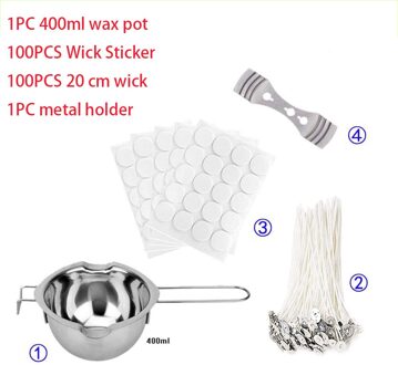 Diy Kaars Crafting Tool Kit, Diy Kaarsen Ambachtelijke Gereedschappen Kaars Lont Kaars Maken Tool Geschikt Voor Beginner Kaars Maken reeks D