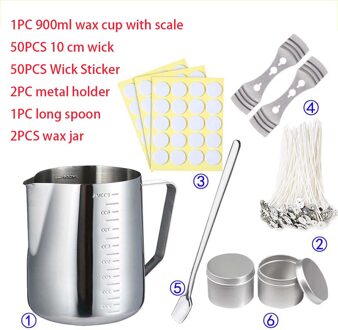 Diy Kaars Crafting Tool Kit, Diy Kaarsen Ambachtelijke Gereedschappen Kaars Lont Kaars Maken Tool Geschikt Voor Beginner Kaars Maken reeks E