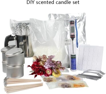 Diy Kaarsen Ambachtelijke Gereedschappen Geurkaars Maken Kit Natuurlijke Kaars Lont Maken Geschikt Voor Beginner Kaars Maken
