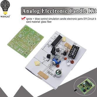 DIY Kit Module Analog Electronic Candle Lights + Blowing Control Simulation Candle Suite Trousse Timer Componentes Eletronico