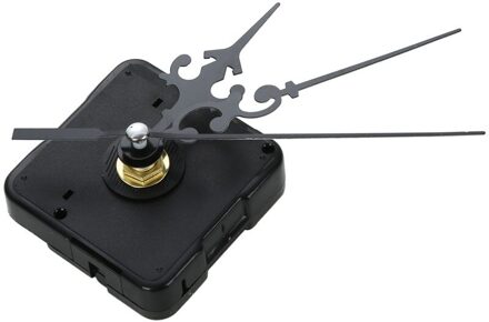 Diy Klok Metalen Textuur Creatieve Wandklok Retro Wandklok Beweging Accessoires Zwart