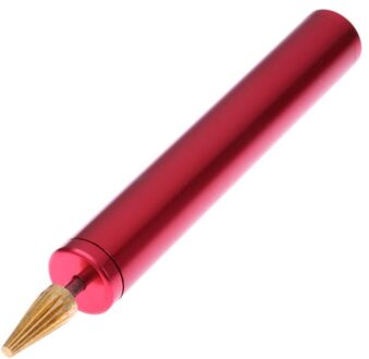 Diy Leathercraft Speedy Rand Messing Olieverf Pen Hoofd Lederen Rand Pen Applicator Rand Verf Roller Pen Top Rand Dye tool Rood