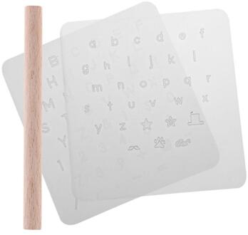 Diy Leer Ponsen Alfabet Getallen Lederen Stempelen Punch Brief Nummer Stamper Set Voor Leathercraft Plastic Lederen Tool