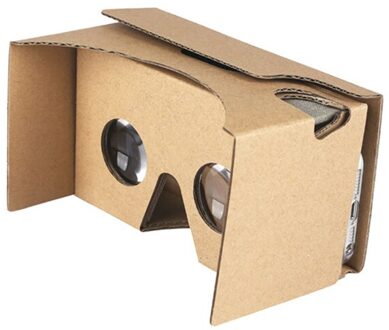 Diy Magneet Kartonnen Virtual Reality Vr Mobiele Telefoon 3D Bekijken Bril Voor 5.0 "Scherm Vr 3D Bril