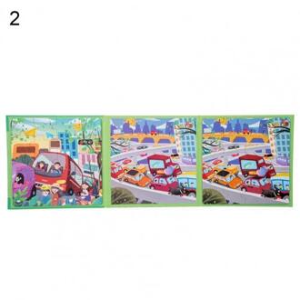 Diy Magnetische Cartoon Puzzel Kid Kinderen Puzzel Spelletjes Vroege Educatief Speelgoed 02