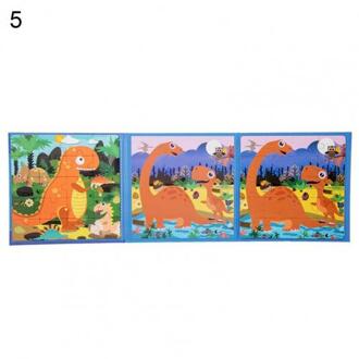 Diy Magnetische Cartoon Puzzel Kid Kinderen Puzzel Spelletjes Vroege Educatief Speelgoed 05